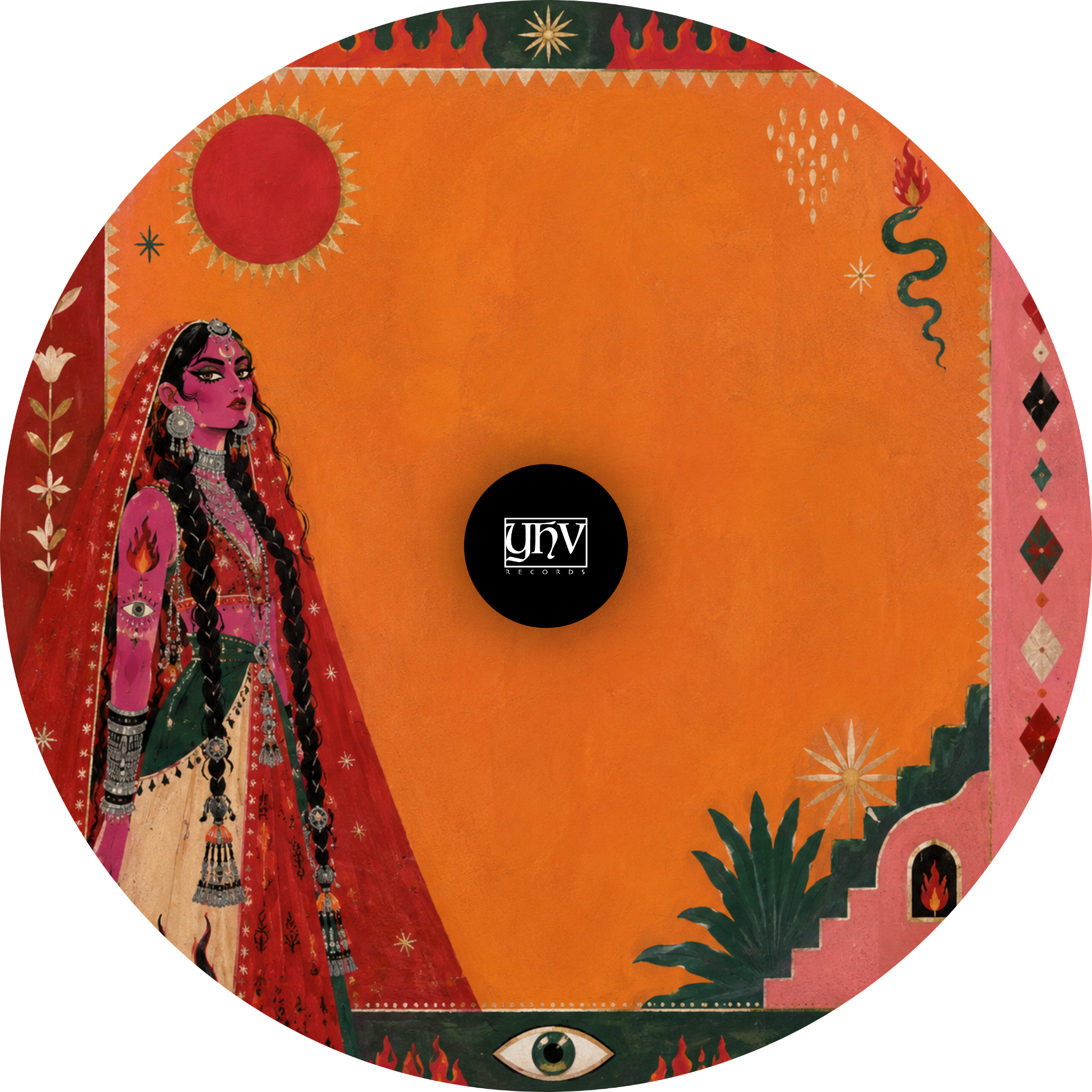 YHV vinyl artwork